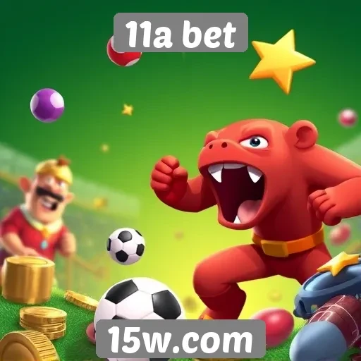 Variedade de jogos disponíveis na plataforma 11a bet